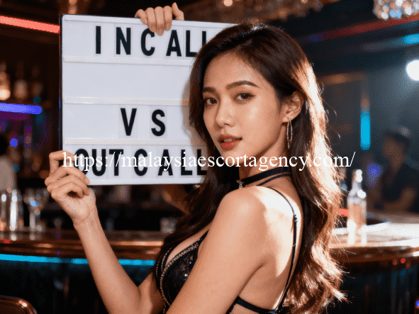 Elegant escort girl in a luxury hotel room in Petaling Jaya, ready for incall or outcall service